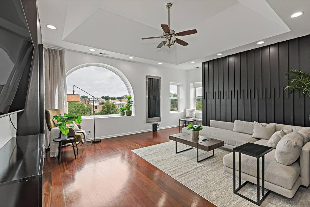 The Penthouse, Lux Stay Near Downtown, Uofc & Lake Chicago Dış mekan fotoğraf